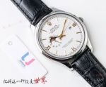 Swiss 8217 Rolex Datejust Moonphase replica Watch White Dial Gold Sticks